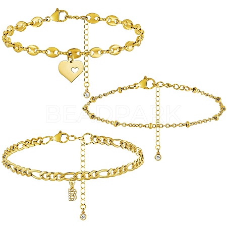 Anklets Sets AJEW-AN00383-02-1