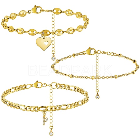 Anklets Sets AJEW-AN00383-16-1