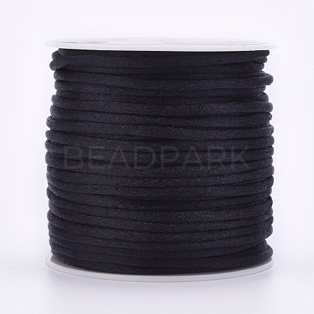 Nylon Satin Rattail Cords LW-K001-1mm-900-1