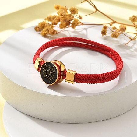 Constellation Nylon Cords Multi-strand Bracelets BJEW-U016-01B-02-1