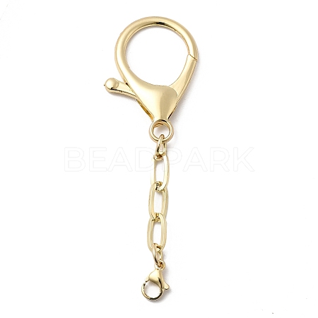 304 Stainless Steel & Alloy Lobster Claw Clasps STAS-L306-01G-1