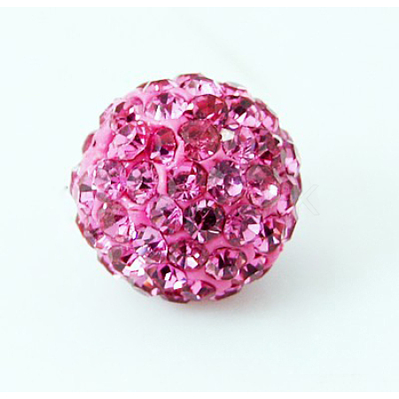 Pave Disco Ball Beads RB-H258-8MM-209-1