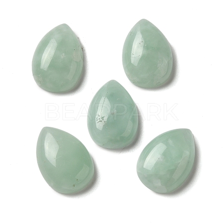 Natural Glass Cabochons G-N343-09-1