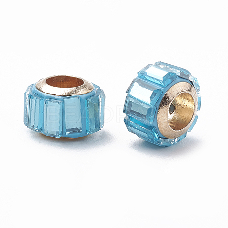 Glass European Beads GPDL-S039-01C-1