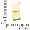 Brass Micro Pave Cubic Zirconia Pendants KK-H267-016G-3