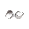 304 Stainless Steel Snap On Bails STAS-C135-01A-P-2