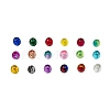 18 Colors Transparent Crackle Glass Beads CCG-X0011-02-6x8mm-2