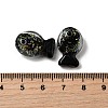 Handmade Foil Lampwork Fish Beads FOIL-Z001-01B-3