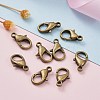 Zinc Alloy Lobster Claw Clasps E105-NFAB-5