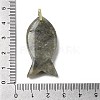 Natural Labradorite Pendants KK-D021-05H-G-3
