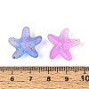 Frosted Transparent Acrylic Beads FACR-T007-03-3