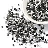 Opaque & Transparent Inside Colours Glass Seed Beads SEED-YW0002-17C-1