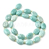 Natural Amazonite Beads Strands G-H005-A14-02-3