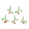 Resin Pendants PALLOY-JF03668-1