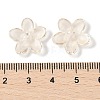 Transparent Spray Paint Glass Beads GLAA-Z011-07D-3