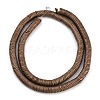 Electroplated Synthetic Non-magnetic Hematite Beads Strands G-H020-M01-22-2