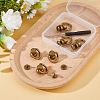 6Pcs Brass Decorative Rivets KK-HS0015-87AB-5