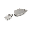 316 Surgical Stainless Steel Bayonet Clasps STAS-H234-07P-04-2