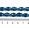 Transparent Glass Beads Strands X-EGLA-N013-T6mm-D25-4