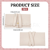 Rectangle PU Leather Envelope Travel Folding Rolls AJEW-WH048-966C-2
