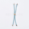 Nylon Twisted Cord Bracelet Making X-MAK-F018-09G-RS-2