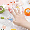 10 Rolls 10 Colors Multifunctional Non Woven Fabric Bandage DIY-HY0003-52-5