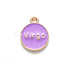 Alloy Enamel Pendants X-ENAM-S124-01A-01B-3
