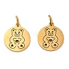 304 Stainless Steel Charms STAS-D050-07G-08-1