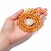 Natural Citrine Beads Strands G-E326-10mm-01-5