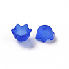 Transparent Acrylic Beads Caps PL543-10-2