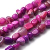 Natural Agate Beads Strands G-RM241227-04-5
