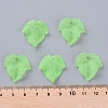 Autumn Theme Transparent Frosted Acrylic Pendants X-PAF002Y-28-5