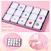 15Pcs Mini Square Acrylic Glass Window Boxes Sets CON-WH0088-43B-4