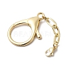 304 Stainless Steel & Alloy Lobster Claw Clasps STAS-L306-01G-2