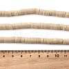 Natural Fossil Beads Strands G-M420-A10-01-5