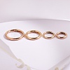 Alloy Spring Gate Rings AJEW-SZ0001-45-2