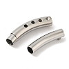 304 Stainless Steel Bayonet Clasps STAS-Z147-32P-03-2