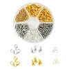 DIY Zinc Alloy Lobster Claw Clasps & 304 Stainless Steel Open Jump Rings & Brass Bead Tips Making Findings Kits DIY-FS0006-92-1