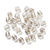 Electroplate Column Glass Beads EGLA-A043-02-PL01-1