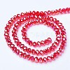 Electroplate Glass Beads Strands LS-EGLA-A034-T3mm-B06-2