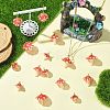 15Pcs 3 Styles Plastic Pendants KY-CJ0002-13-6