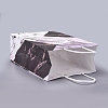 Rectangle Kraft Paper Bags with Handle DIY-I030-02A-02-4