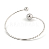 Non-Tarnish 304 Stainless Steel Cuff Bangles BJEW-P331-15P-3