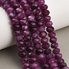 Faceted Dyed Natural White Jade Beads Strands GG-CBAE966-01A-K-1
