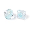 Handmade Foil Glass Beads Strands FOIL-N033-01C-3