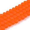 Transparent Glass Beads Strands X-EGLA-A044-T8mm-MD25-1