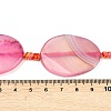 Natural Banded Agate Beads Strands G-P605-L02-02-4