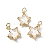 Brass Charms KK-Q043-01B-01G-1