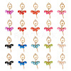 20Pcs 10 Colors Alloy Big Pendants FIND-TA0002-13-2