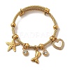 304 Stainless Steel Charm Bangles for Women BJEW-Z141-01G-4